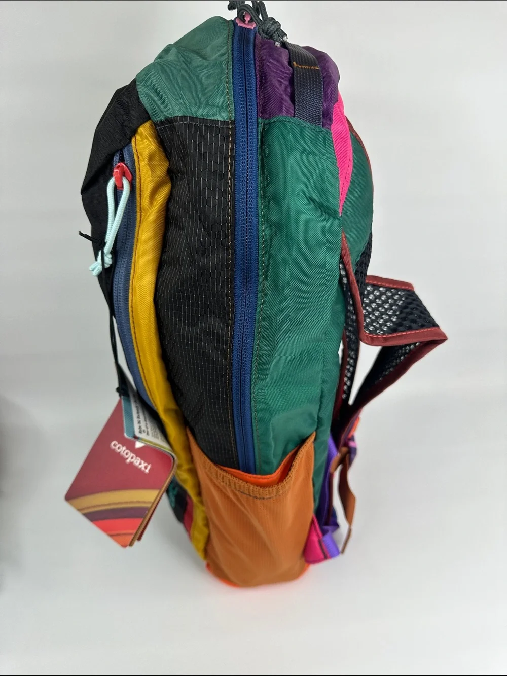 Cotopaxi Batac Del Día 16L Backpack One-of-a-Kind Multicolor Lightweight Daypack